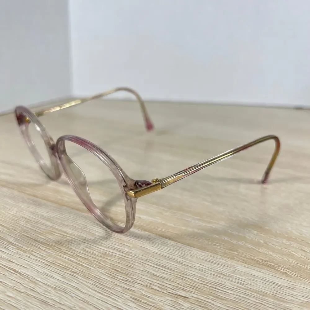 Vintage Sillhouette SPX M1763 /20 C2650 Eyeglasses Clear Purple FRAMES 53-13-130